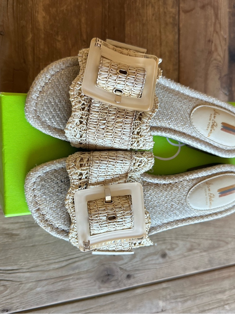 Sam Edelman Bambi In Natural Raffia - Picture 3 of 6